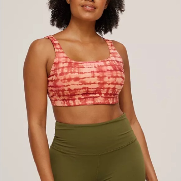 Athleta Exhale Powervita Sports D-DD Cup Bra Summer Coral Color - Picture 1 of 5